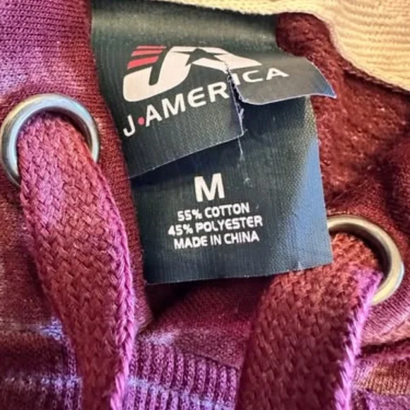 Bonfire Hoodie- Maroon- Women’s Size Medium - Picture 5 of 5